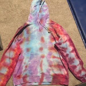 Nike Multicolor Tie-Dye Hoodie